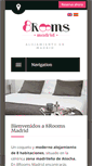 Mobile Screenshot of 8roomsmadrid.com